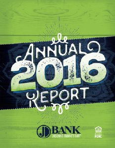 JD Bank 2016 Annual Report